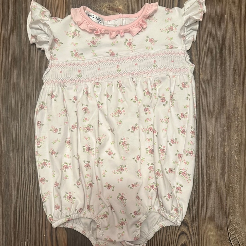 Magnolia Baby Smocked Bubble